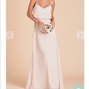 Birdy Grey pale blush bridesmaid dress